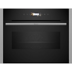 NEFF N70 Home Connect Compact Built In Oven with Microwave Stainless Steel 45cm - C24MR21N0B