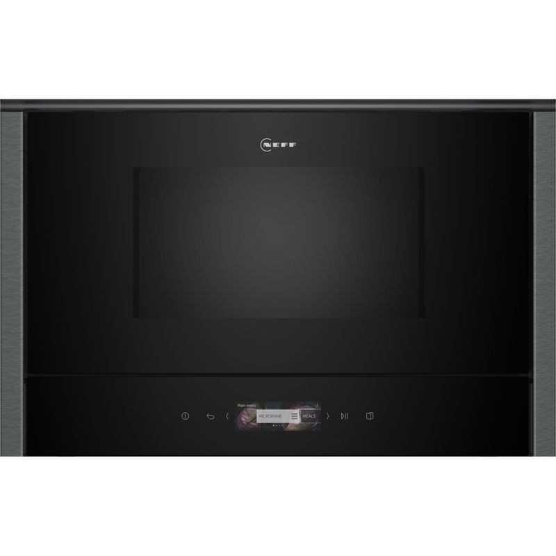 NEFF N70 Built In Microwave Graphite Grey 38cm - NR4WR21G1B NEFF N70 Built In Microwave Graphite Grey 38cm - NR4WR21G1B