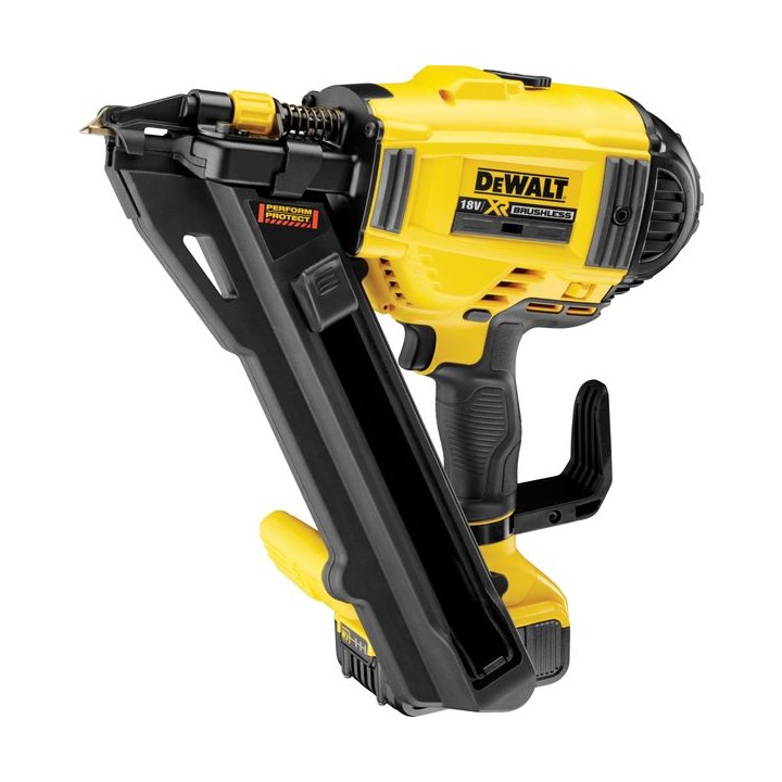 DeWalt DCN694P2-GB 18V XR Brushless Metal Connector Nailer Kit