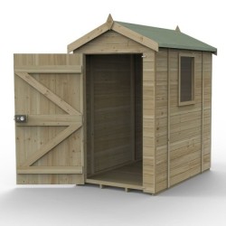 Timberdale 6 x 4 Apex Shed - Installed