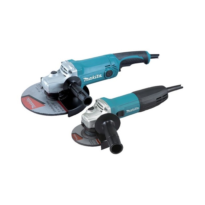 Makita DK0056Z1/1 230mm and 115mm Angle Grinder Twin Pack 110V