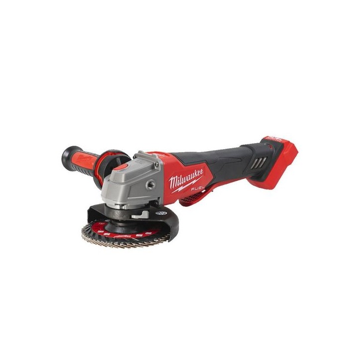 Milwaukee M18 FUEL™ 115 mm Variable Speed Braking Angle Grinder with Paddle Switch