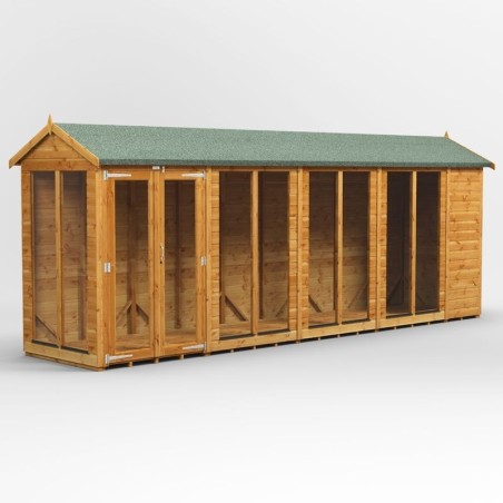 18 x 4 Power Apex Summerhouse
