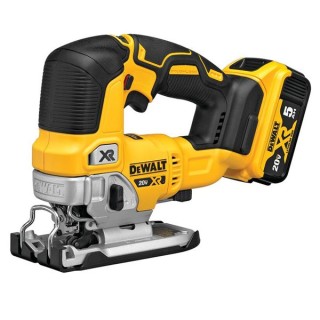 DeWalt 18V Xr Brushless Top Handle Jigsaw with 2 x 5.0AH Batteries DCS334P2-GB