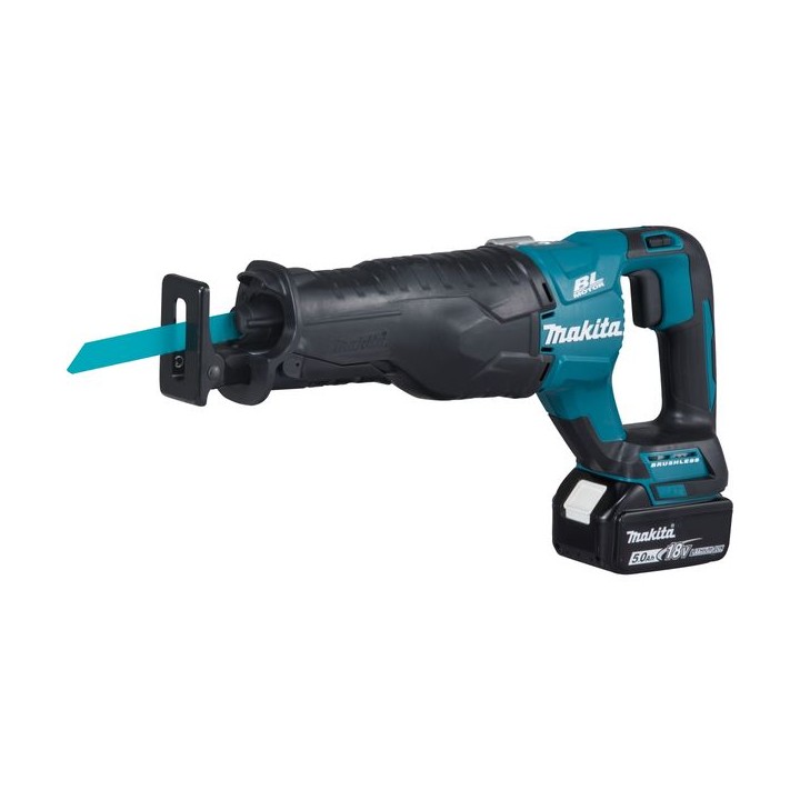 Makita LXT 18V Cordless Brushless Reciprocating Saw 2 X 5.0Ah Li-Ion Batteries DJR187RTE