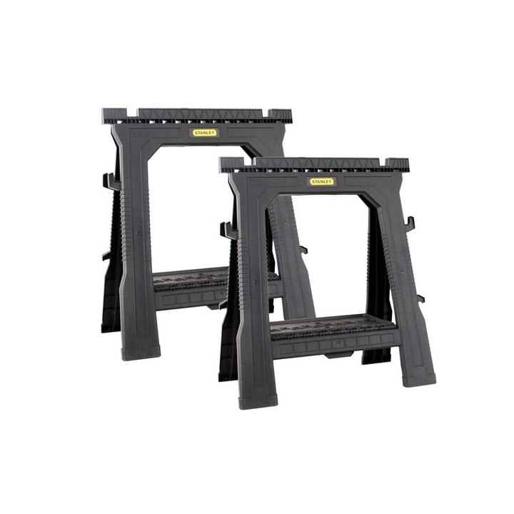 STANLEY® 450kg Folding Sawhorse (Pair)
