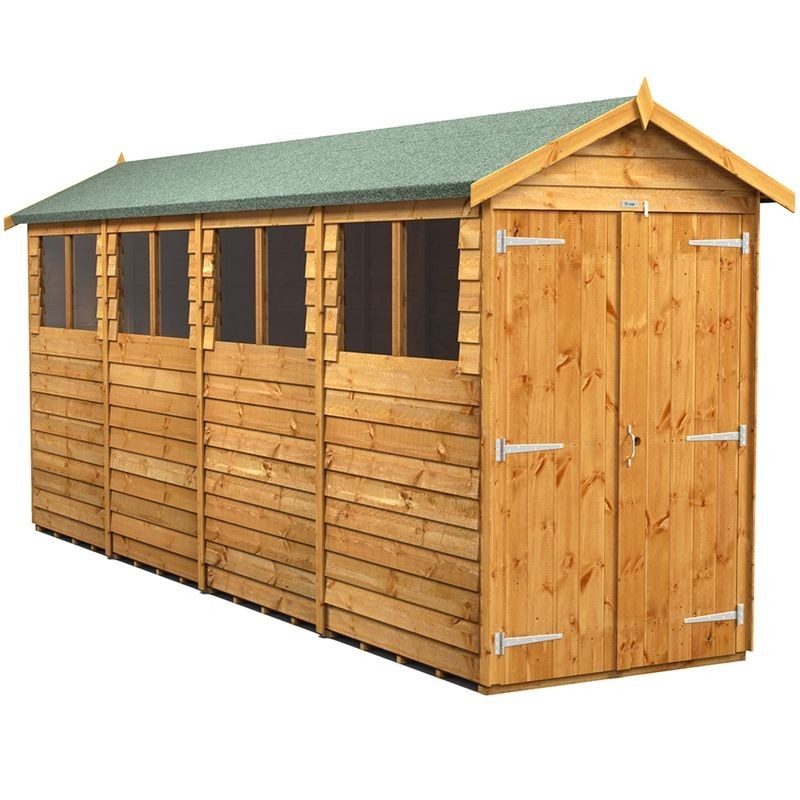 16 x 4 Power Overlap APEX  Double Doors