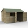 Timberdale 12 x 8 Reverse Dble Dr Shed - Installed