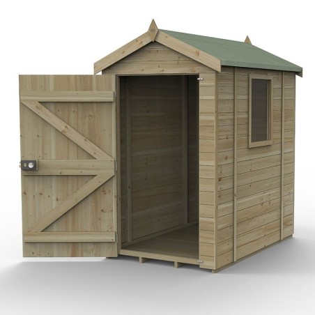 Timberdale 6 x 4 Apex Shed - Home Delivery