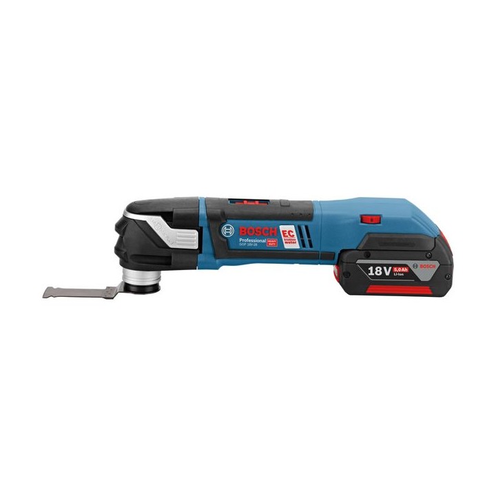 Bosch Gop 18V-28 18V MULTI-CUTTER with 2 x 5.0 Ah BATTERIES