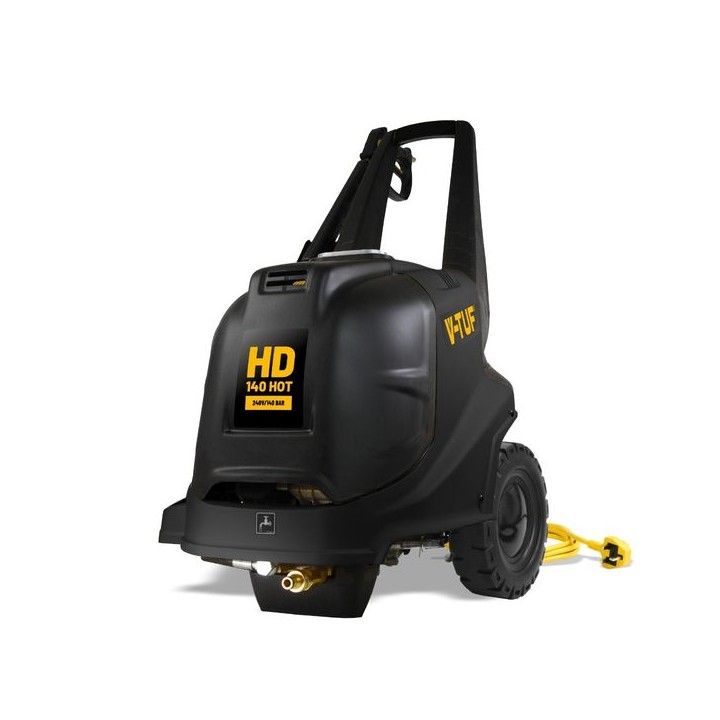 V-TUF HD140HOT 240V Hot Water Professional Mobile Pressure Washer - 2000PSI