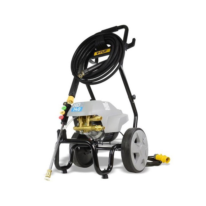 V-TUF HDC140 110V Professional Cold Electric Site Pressure Washer - 1750psi