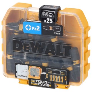 DEWALT 25mm PZ2 FLEXTORQ Screwdriver Bit 25 pc.