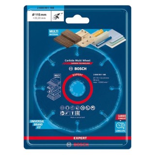 Bosch Carbide Multi Wheel 115mm x 22.23mm