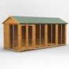 16 x 6 Power Apex Summerhouse