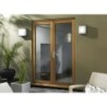 External Fully Finished Pattern 10 Oak Veneer French Doors 1490 x 54mm