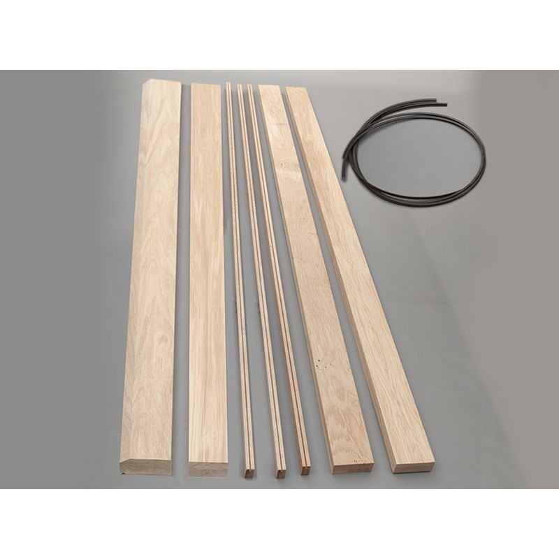 Solid Oak External Door External Double Door Frame