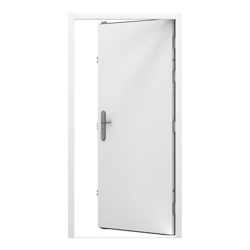 Lathams Right Hand Hinge Security Personnel Door 2020 x 995 x 90mm Open in