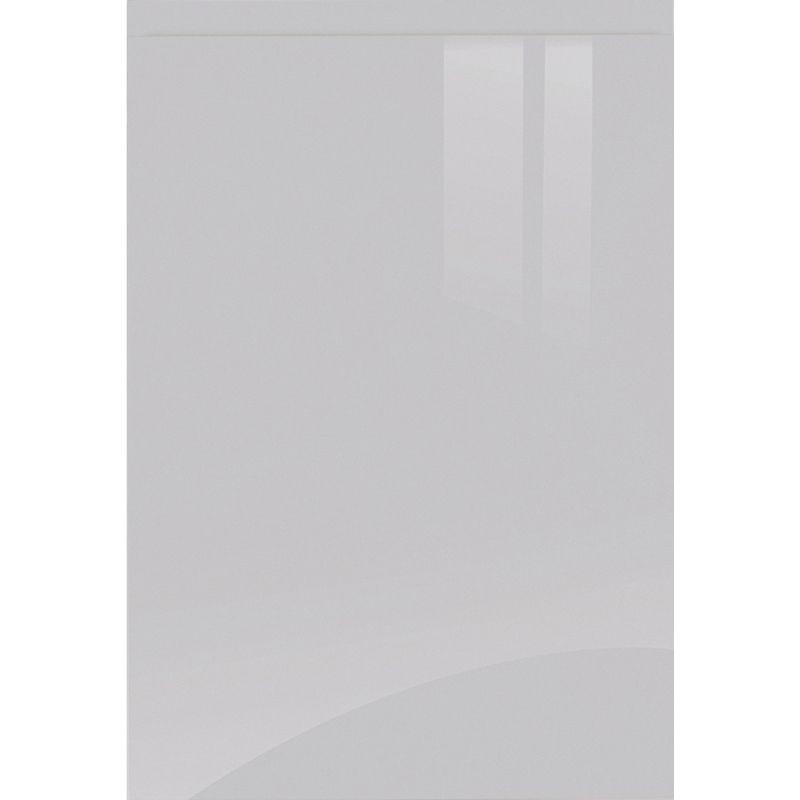 Customer Sample Door for J-pull Super Gloss Light Grey 396mm x 570mm - FKKJ0226