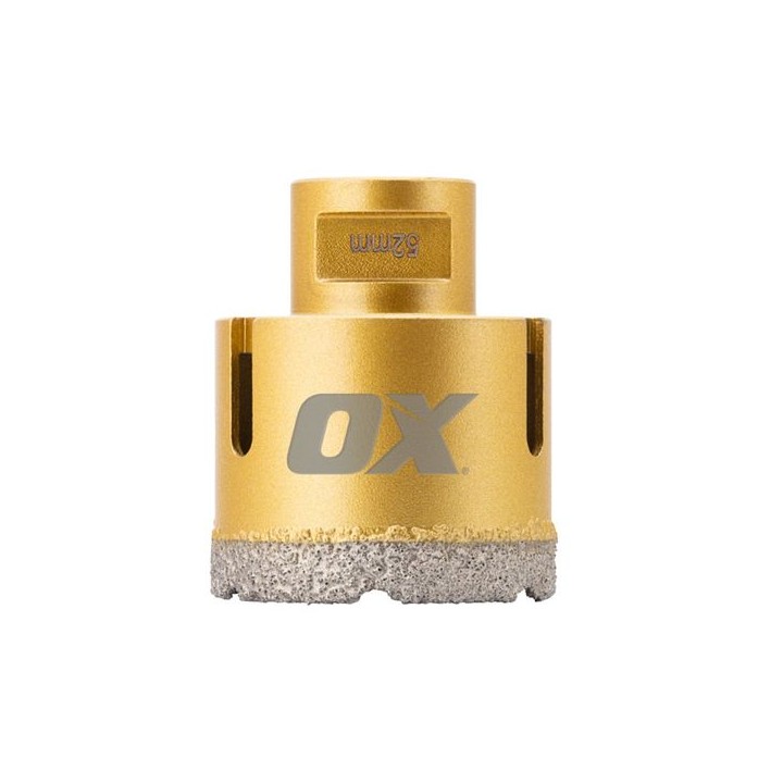 OX Spectrum Premium M14 Dry Cut Diamond Tile Drill - 52 mm