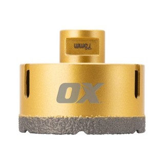 OX Spectrum Premium M14 Dry Cut Diamond Tile Drill - 75 mm