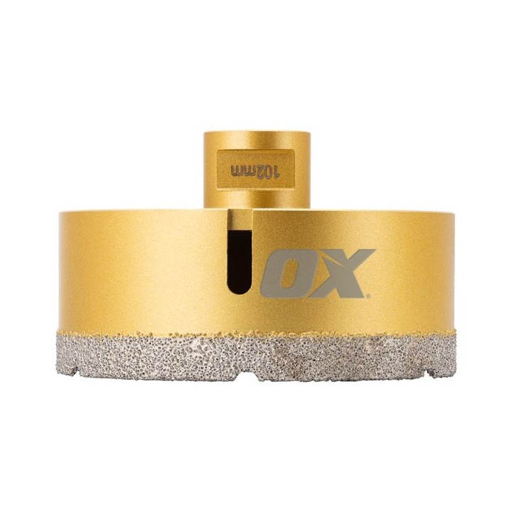 OX Spectrum Premium M14 Dry Cut Diamond Tile Drill - 102 mm