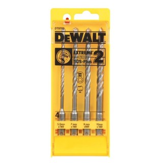 DeWalt EXTREME 2 SDS plus 4 Piece Drilling Set