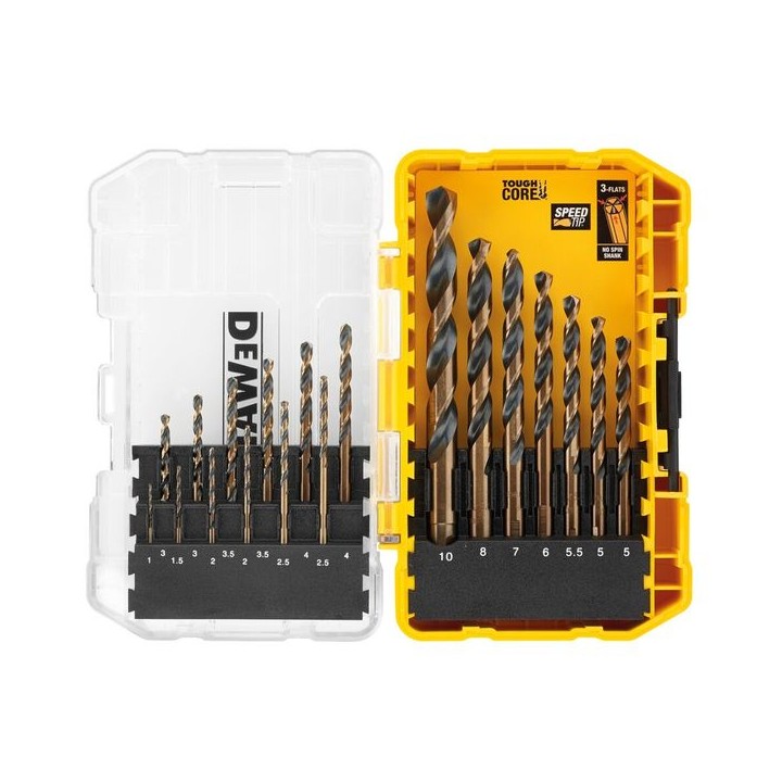 DeWalt 19 Piece Black and Gold Drilling Set