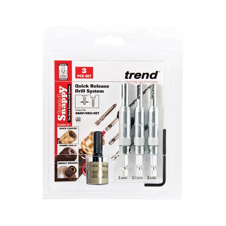 Trend Snappy 4 Piece Drill Bit Guide