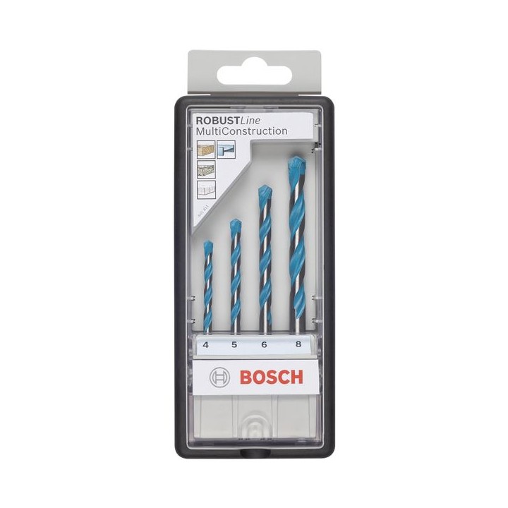 Bosch Robustline 4-PIECE Drill Bit Set 2607010522