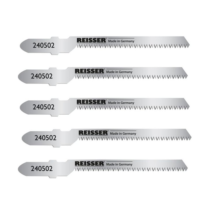 Reisser 240502 T101AO Jigsaw Blade for Wood 5 Pack