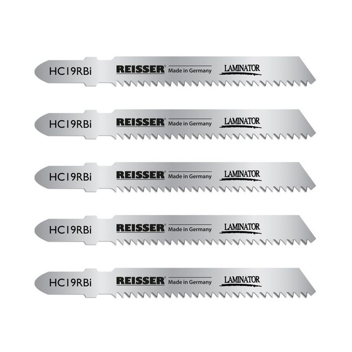 Reisser HC19RBI Laminator Jigsaw Blade for Flooring 5 Pack