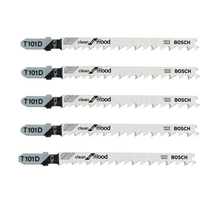 Bosch 2 608 630 032 Blades 5PCK T101D
