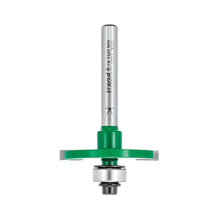 Trend Biscuit Jointer Cutter Set 1/4in Shank