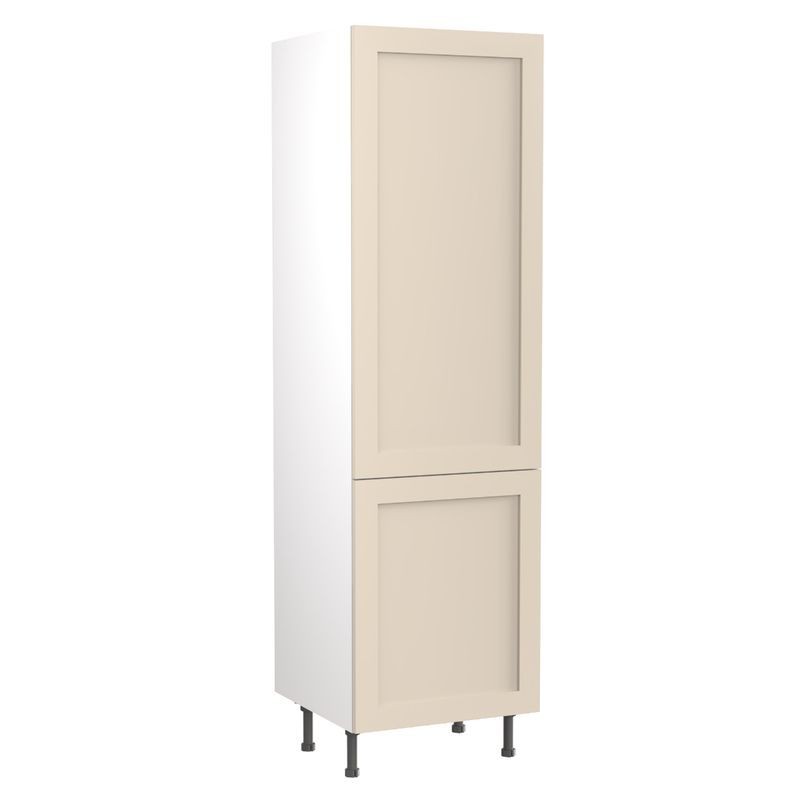 Flatpack Larder Unit Shaker Ultra Matt Cashmere 600mm - FKKH0634
