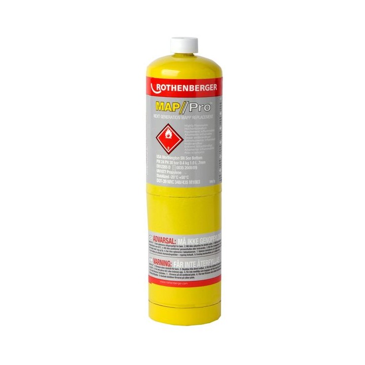 Rothenberger MAP-PRO Gas Cylinder 399.7g