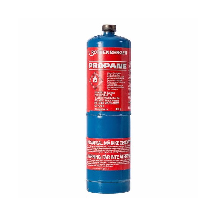 Rothenberger Propane Gas Cylinder 400g