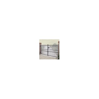 Corfe Premium Low Double Metal Gate 3658mm GAP x 1168mm High Zinc & Powder CFZP10