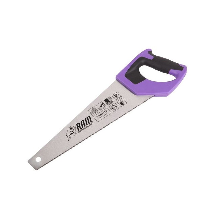 Ram 14in Soft Grip Fine Tool Box Saw RAM0029