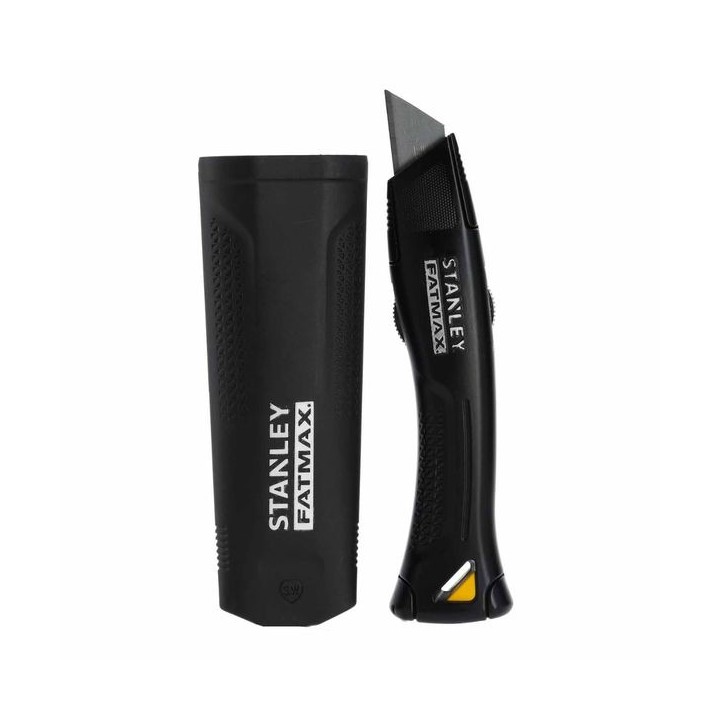 STANLEY FATMAX Fixed Blade Heavy Duty Trade Knife - Black