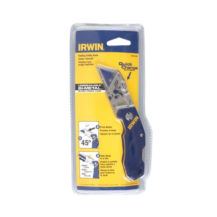 Irwin Folding Blade Knife 10507695