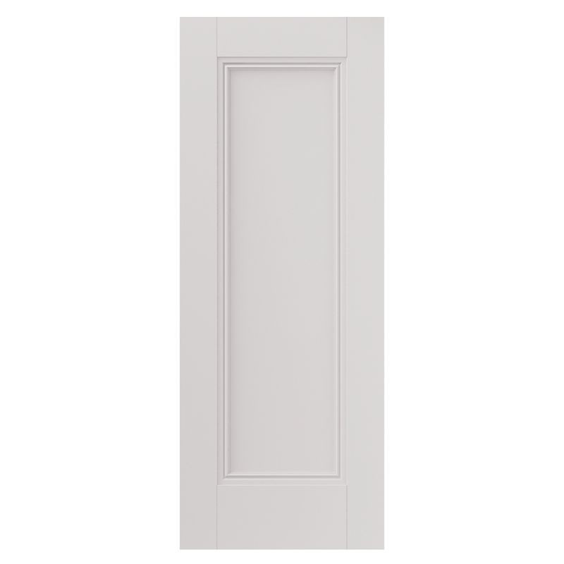 JB Kind Belton 1 Panel White Primed Door 1981 x 838 x 35mm
