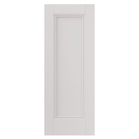 JB Kind Belton 1 Panel White Primed Door 1981 x 610 x 35mm