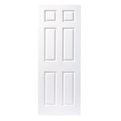 Internal Moulded 6 Panel Grained Door 2040 mm x 826 mm x 40 mm