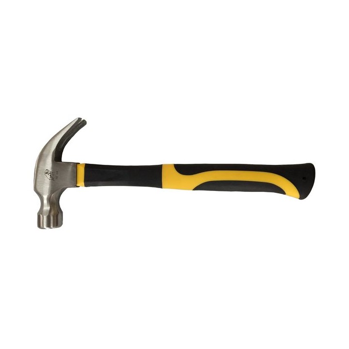 Ram 16oz Fibreglass Handle Claw Hammer RAM0006
