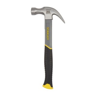 Stanley Fibreglass Curved Claw Hammer 20oz