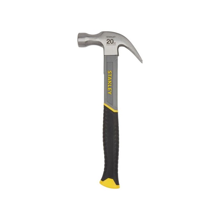 Stanley Fibreglass Curved Claw Hammer 20oz