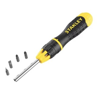 Stanley Multibit Ratcheting Screwdriver +10 Bits