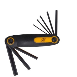 Ram 8 Piece Folding Hex Key Set (1-6mm) RAM0088