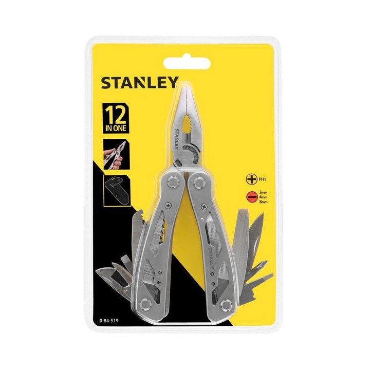 STANLEY 12-in-1 Multi-Tool With Belt Pouch
